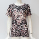 2019 Summer Womens Tops And Blouses Fashion Geometric Short Sleeve Shirt Casual O Neck Plus Size Office Lady Roupa Feminina 2XL