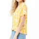 New Summer Women Blouse Shirt Casual Floral Short Sleeve Ladies Tops Plus Size Turn Down Collar Fashion Shirt Camisas Mujer 3XL