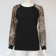 Women Tops and Blouses 2019 Cotton Patchwork Long Sleeve Shirt Leopard Fashion Casual O-Neck Plus Size Blouse 5XL Blusa Feminina