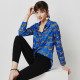 Zebra Print Blouse 2019 Autumn Fashion Women Long Sleeve Blouse Shirt Feminine Turn Down Collar Loose Office Tunic Ladies Tops