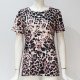 2019 Summer Womens Tops And Blouses Fashion Geometric Short Sleeve Shirt Casual O Neck Plus Size Office Lady Roupa Feminina 2XL