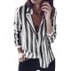 Blouse Women 2018 Autumn Striped Office Ladies Blouse Turn Down Collar Long Sleeve Blouses Casual Loose Button Elegant Shirts