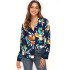 Floral Print Blouse 2019 Turn Down Neck Long Sleeve Loose Shirt Vintage Ladies Office Tops Women Tops And Blouses Blusas Mujer
