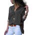 New Arrival Women Blouses 2018 Autumn Striped Button Women Tops And Blouses Casual Long Sleeve Blouse Office Ladies Shirt S-3XL