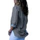 New Arrival Women Blouses 2018 Autumn Striped Button Women Tops And Blouses Casual Long Sleeve Blouse Office Ladies Shirt S-3XL
