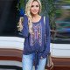 Women Shirts 2019 Spring Casual Loose Long Sleeve Blouse Femme O-neck Geometric Plus Size Top Elegant Laides Lace Blouse Blusas