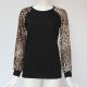Women Tops and Blouses 2019 Cotton Patchwork Long Sleeve Shirt Leopard Fashion Casual O-Neck Plus Size Blouse 5XL Blusa Feminina