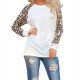 Women Tops and Blouses 2019 Cotton Patchwork Long Sleeve Shirt Leopard Fashion Casual O-Neck Plus Size Blouse 5XL Blusa Feminina