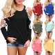 Womens Tops and Blouses 2019 Sexy Cold Shoulder Long Sleeve Lace Blouse Casual Loose Shirt Elegant Solid Femme Ladies Top Tee 2X