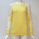 Womens Tops and Blouses 2019 Sexy Cold Shoulder Long Sleeve Lace Blouse Casual Loose Shirt Elegant Solid Femme Ladies Top Tee 2X