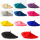 2019 Spring Beret Hat Painter Flat Cap Women Vintage Wool Berets Hat Solid Color Bonnet Caps Casquette Female Warm Winter Cap