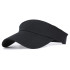 2019 new women sunscreen visor hat summer outdoor running sports adjustable solid baseball topless tennis sun visor cap