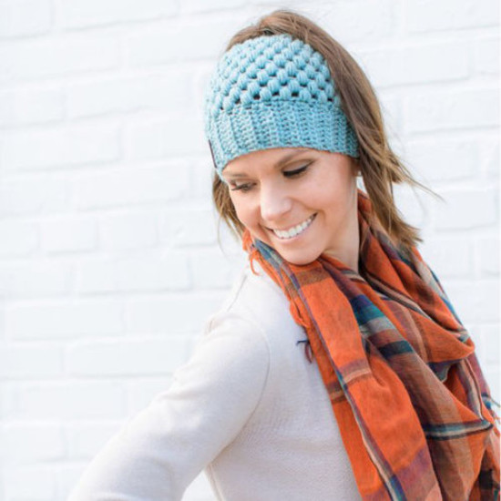 Fasion Women Beanie Ponytail Hat Bun Knitted Cap Skull Stretchy Winter Warm Hats