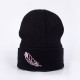Hot Sale Warm Snow New Women Knitted Knit Hat Beanies High Quality Crochet Beanie 1PC Girl Winter Feather Embroidery Hats