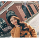 Hot Sell 2018 Cheap Fashion New Women Wool Solid Color Beret Female Bonnet Caps Winter All Matched Warm Walking Hat Cap 17 Color