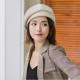 Women Elegant beret For Winter Female Cotton Hats Plaid Vintage Fashion Octagonal Casual boina Autumn 2019 Brand New Women's Cap