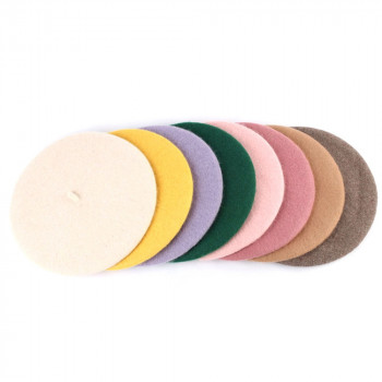 Women's Beret Hat Fashion Solid Warm Wool Berets for Women Candy Color Cashmere Plain French Artist Beret Hats for Girls GS102D