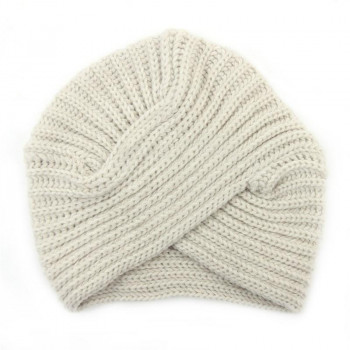 Women's Knitted Turban Hats Funny Cute Head Wrap Cross India Caps Ladies Winter Warm Winter Autumn Clothes Accessories