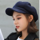 wool  Women Beret Autumn Winter Octagonal Cap Hats Stylish Artist Painter Newsboy Caps Black Grey Beret Hats