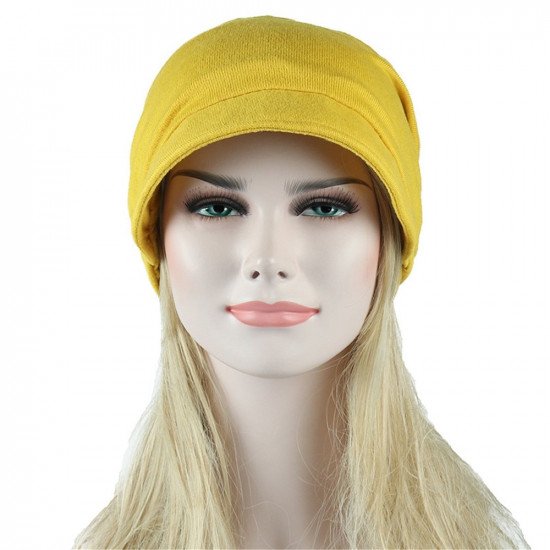 1PC New Women Elastic Turban Hat Muslim  Islamic Jersey Cancer Chemo Cap Ladies  Stretch Head Wrap Head Scarf 4.11