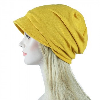 1PC New Women Elastic Turban Hat Muslim  Islamic Jersey Cancer Chemo Cap Ladies  Stretch Head Wrap Head Scarf 4.11