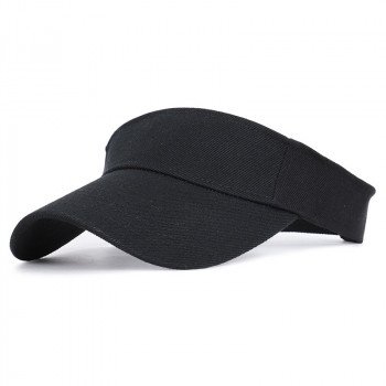 2019 new women sunscreen visor hat summer outdoor running sports adjustable solid baseball topless tennis sun visor cap