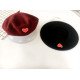 Autumn Winter Vintage Black Cute Heart Embroidery Beret Women Artist Cap Ladies Wool Hat Headwear Berets