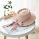 England Retro Arc Broad Brimmed summer sun Hat Female Beach Straw Hat Visor Cap Summer Hats Caps Chapeau Women Femme Sun V