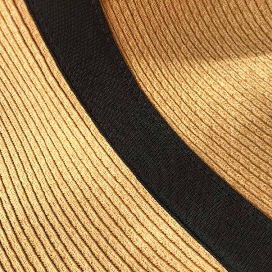 Fashion Summer Beach Women Hats Straw Foldable Wide Brim Straw Outdoor Travel Hats