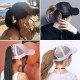 Glitter Ponytail Baseball Cap Women Snapback Summer Mesh Hat Female Messy Bun Hats Casual Adjustable Streetwear Hip Hop Cap 2019