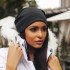 Unisex Women Men Knit Winter Warm Ski Crochet Slouch Hat Cap Beanie Oversize