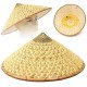 Vietnamese Japanese Coolie Straw Bamboo Cone Sun Hat Garden Farmer Fishing