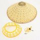Vietnamese Japanese Coolie Straw Bamboo Cone Sun Hat Garden Farmer Fishing