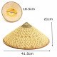 Vietnamese Japanese Coolie Straw Bamboo Cone Sun Hat Garden Farmer Fishing