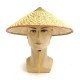Vietnamese Japanese Coolie Straw Bamboo Cone Sun Hat Garden Farmer Fishing