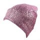 Women Hat Warm Ear Protection Crochet Winter Knit Glittering Caps Knitted Beanies Cap Thick Female Cap 1030