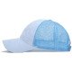 Women Summer Trendy Ponytail Messy Bun Cap Lady 2019 Hip Hop Camouflage Jacquard Breathable Mesh Back Adjustable Snapback Hat