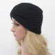Women's Knitted Turban Hats Funny Cute Head Wrap Cross India Caps Ladies Winter Warm Winter Autumn Clothes Accessories